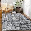 Stone Brick Wall Pattern Area Mat Mat for Mat for Entryway Bedroom Living Room Dorm Game Room Office Rugs for Living Room Decor