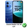 Coque et tour de cou pour Xiaomi Redmi 15C 4G - Protection TPU Souple Transparent Cordon universel réglable Noir Phonillico®