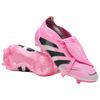 Дэвид Бекхэм x adidas Predator Elite С отворачивающимся язычком FG Кроссовки унисекс Майами Розовый Луч-розовый Основной черный JI1094