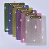 A4 Document Clipboard Glitter Clipboards Acrylic Hanging Clipboard Office School Supplies for Teacher Women Man