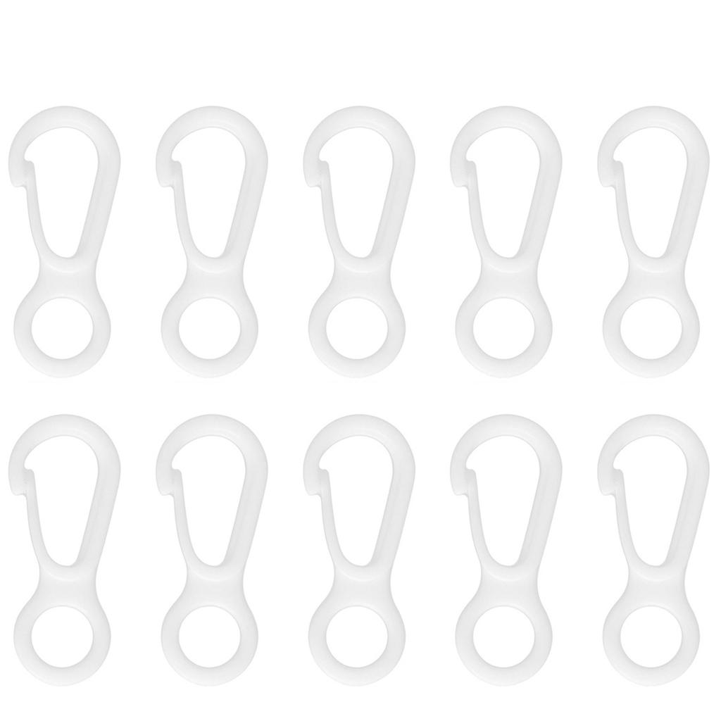 10/50/100 шт. нейлоновые пластиковые маленькие крючки для флагштока с прочными пряжками для рюкзака