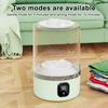 Portable Underwear Washer Rechargeable Cordless Mini Washing Machine Travel Laundry Machine Mini Washer with LED Display for Cleaning Underwear Small