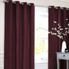 Красный бордовый штора из поликоттона 140x250