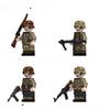 New Military Private Affairs Pea Dot Guns Building Blocks Model Bricks Mini Action Toy Figures Toy Gift for Children
