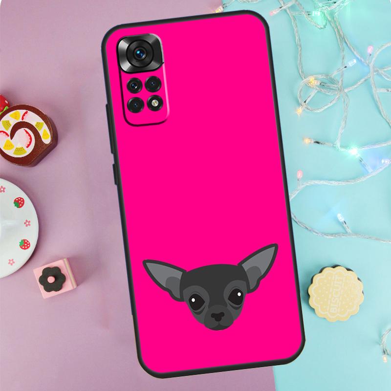 Чехол для телефона Xiaomi Redmi с собакой чихуахуа Note 9 10 11 12 13 14 Pro 9S 10S 11S 12S Redmi 14C 10C 12C 13C