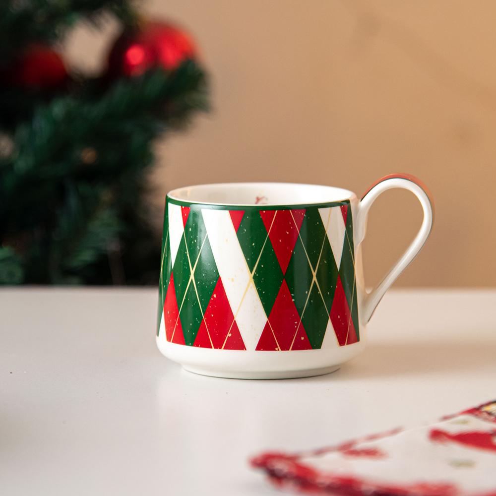 Изысканная Рождественская Керамическая Тарелка Легкая Роскошь Отель Ресторан Тарелки для Стейка Тарелка для Кухни для Домашней Вечеринки Пиалы для Риса Рождественские Подарки