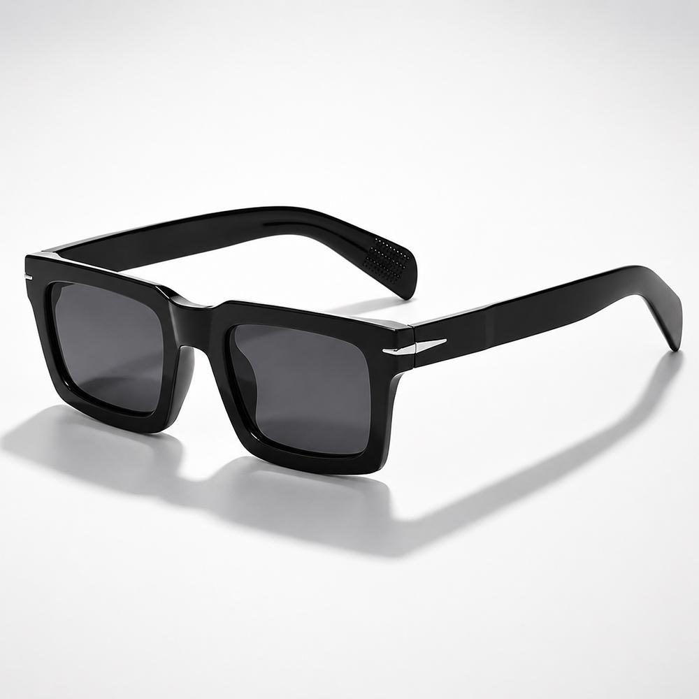 Vintage Square Sunglasses Men Women Retro Brand Designer Black Sun Glasses Unisex Ins Popular Shades UV400 Eyewear