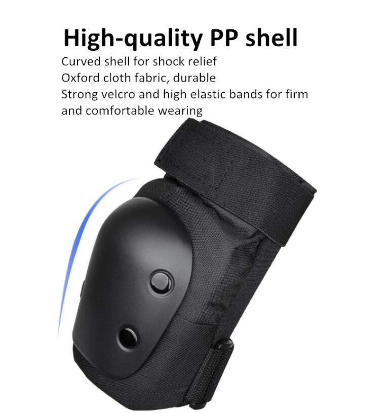 Adult Child Knee Pads Elbow Pads Wrist Guards 3 in 1 Protective Gear Set for Multi Sports