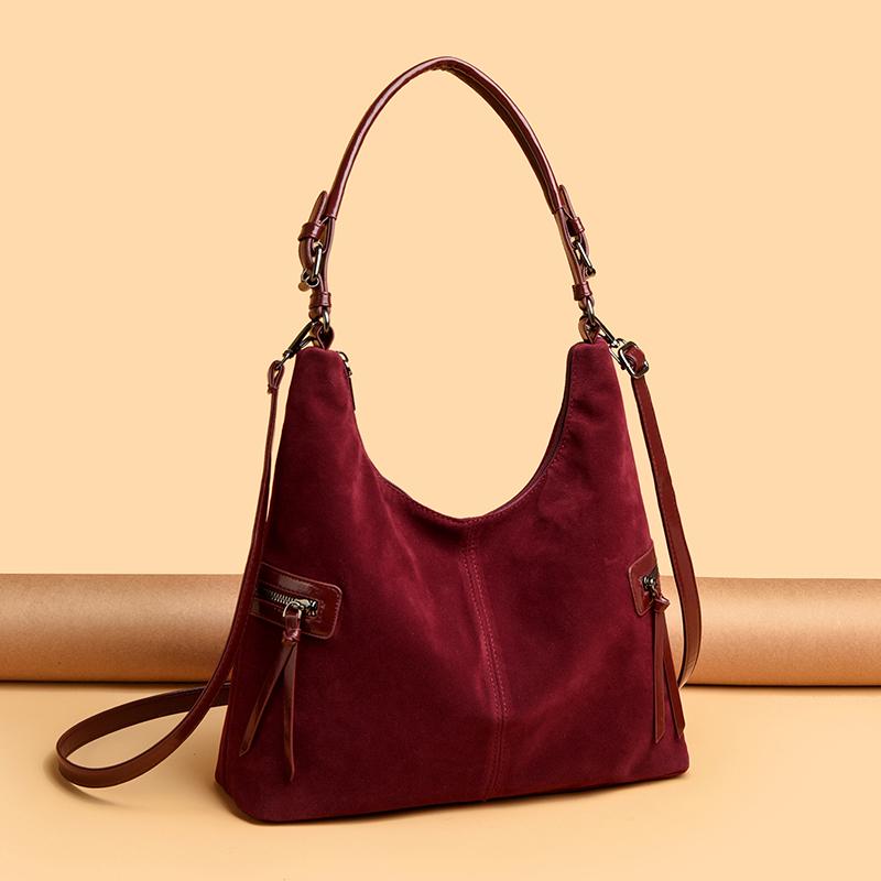 Винтажная вместительная сумка под мышку Женская сумка-тоут Сумка на плечо