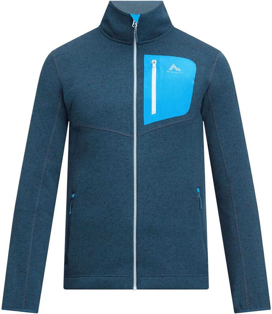 McKinley Мужская флисовая куртка Skeena II 921 melange/bluepetr