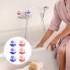 6Pcs/Set Hot Cold Sign Sticker Waterproof PVC Self-adhesive House Kindergarten Bathroom Office Water Temperature Indication Sticker Round Warning