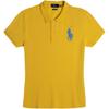 Polo SS24 Big Pony Logo Embroidered Short Sleeve Polo Shirt Women Tops 211661697-060