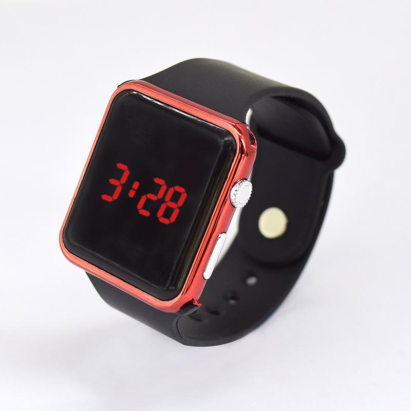 LED Electroplated Square Watch for Students, Adults & Couples - Cool Sunglasses Design