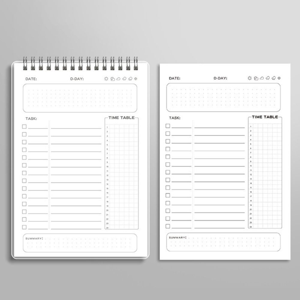 Thick Agenda Book 160 Pages Schedules Book Portable Daily Plan Book School Office