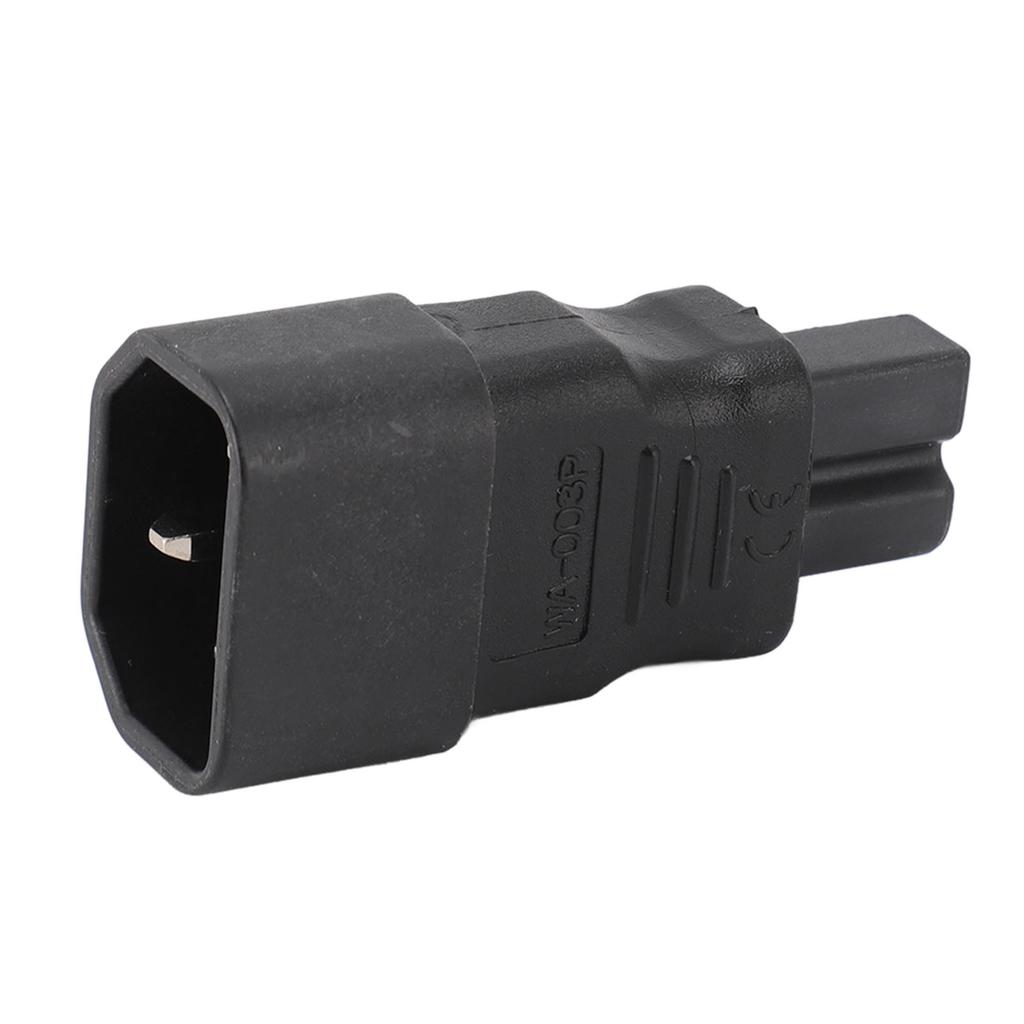 2Pcs IEC320 C14 To IEC320 C7 Power Adapter IEC320 C14 To C7 PDU UPS Extension Power Plug Adapter
