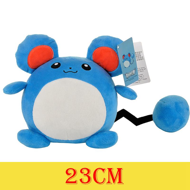 HQ Gengar Plush Toys Pikachu Stuffed Doll For Kids Charmander Bulbasaur Squirtle Psyduck Eevee Snorlax Lapras Xmas Gift