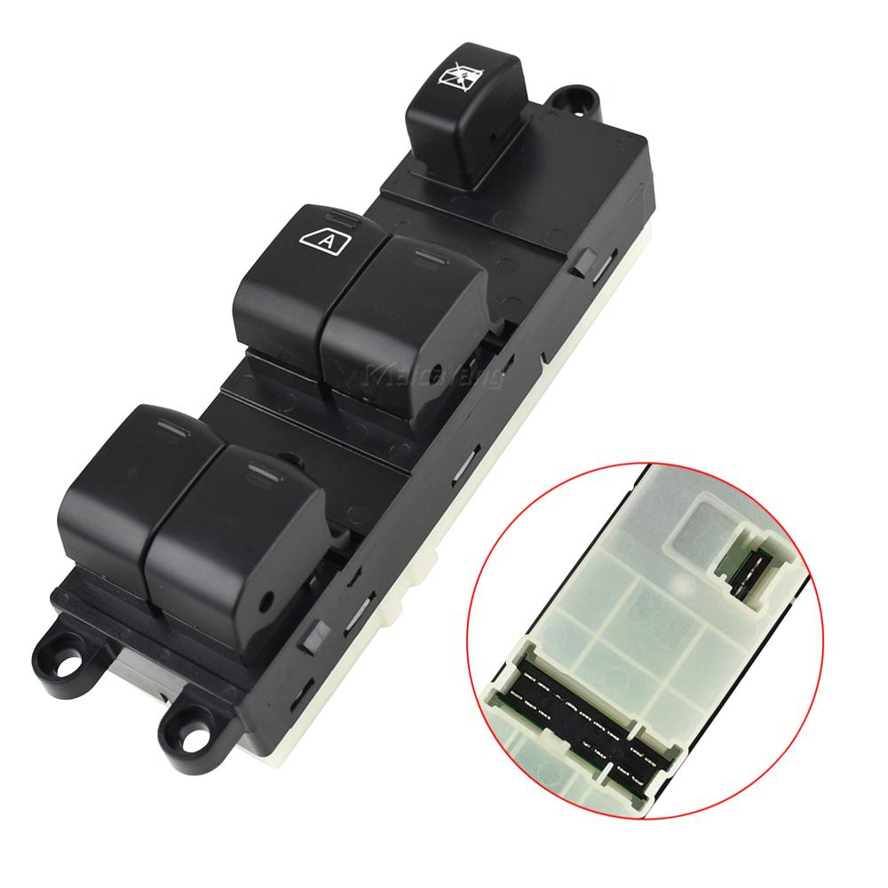 Электрический главный переключатель управления стеклоподъемником, регулятор, кнопка для Nissan Navara D40 Pathfinder R51 Qashqai J10 25401-EB30B