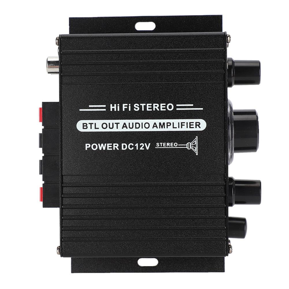 47K Resolution Mini Power Amplifier 20w+20W Power Amplifier Durable Stereo Amplifier  Motorcycles