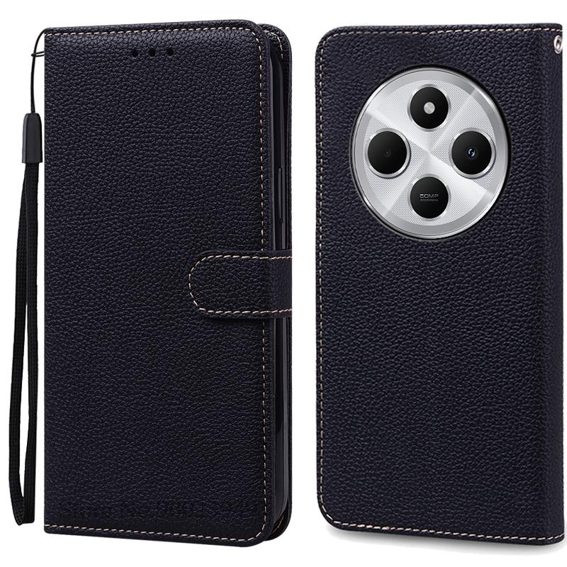 For Redmi 14C 4G Case Soft Silicone Pu Leather Wallet Flip Case For Xiaomi Redmi 14C Case Stand Book Cover For Redmi 14 C Fundas