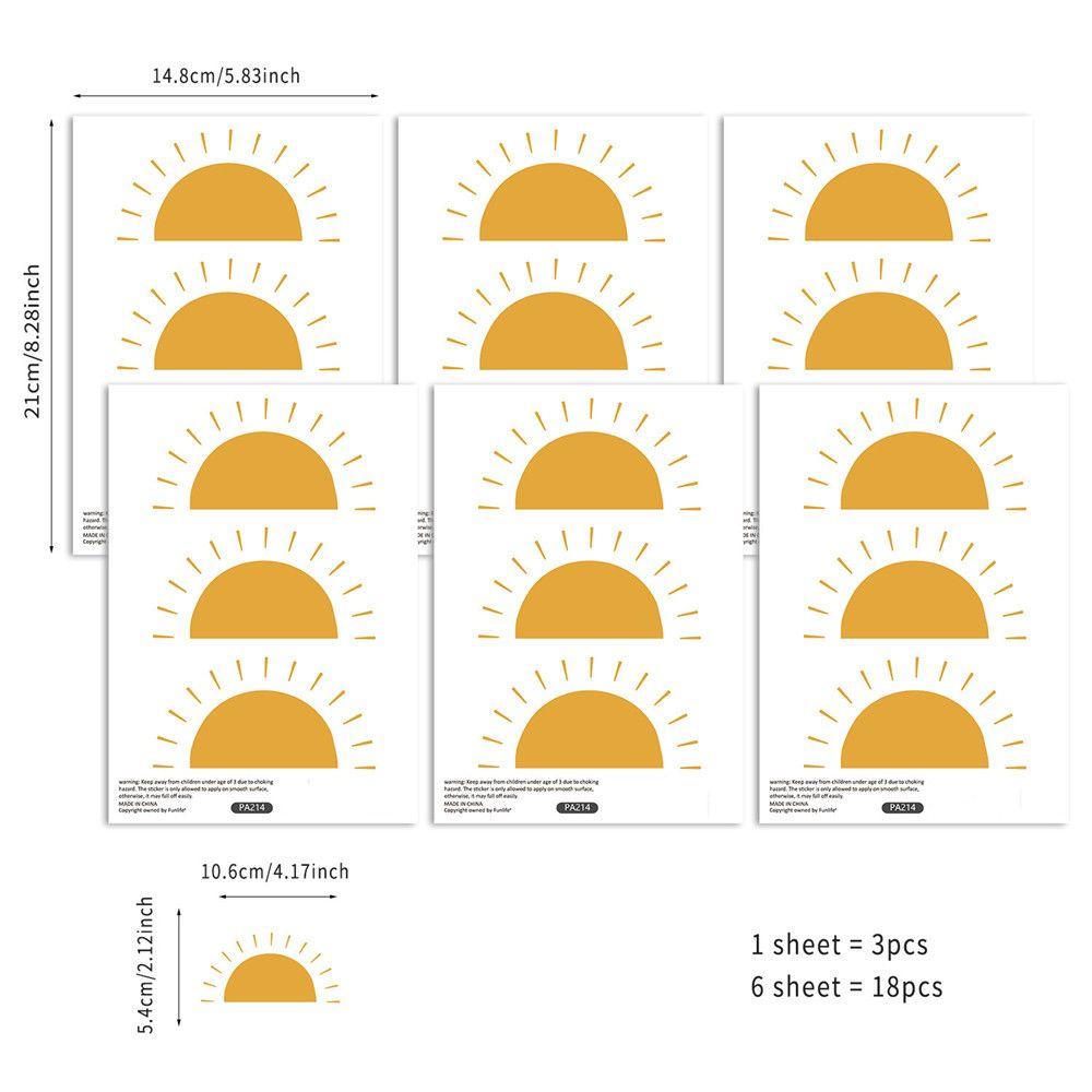 Nordic Kids Room Warm Home Decor Boho Polka Dot Wall Stickers Baby Room