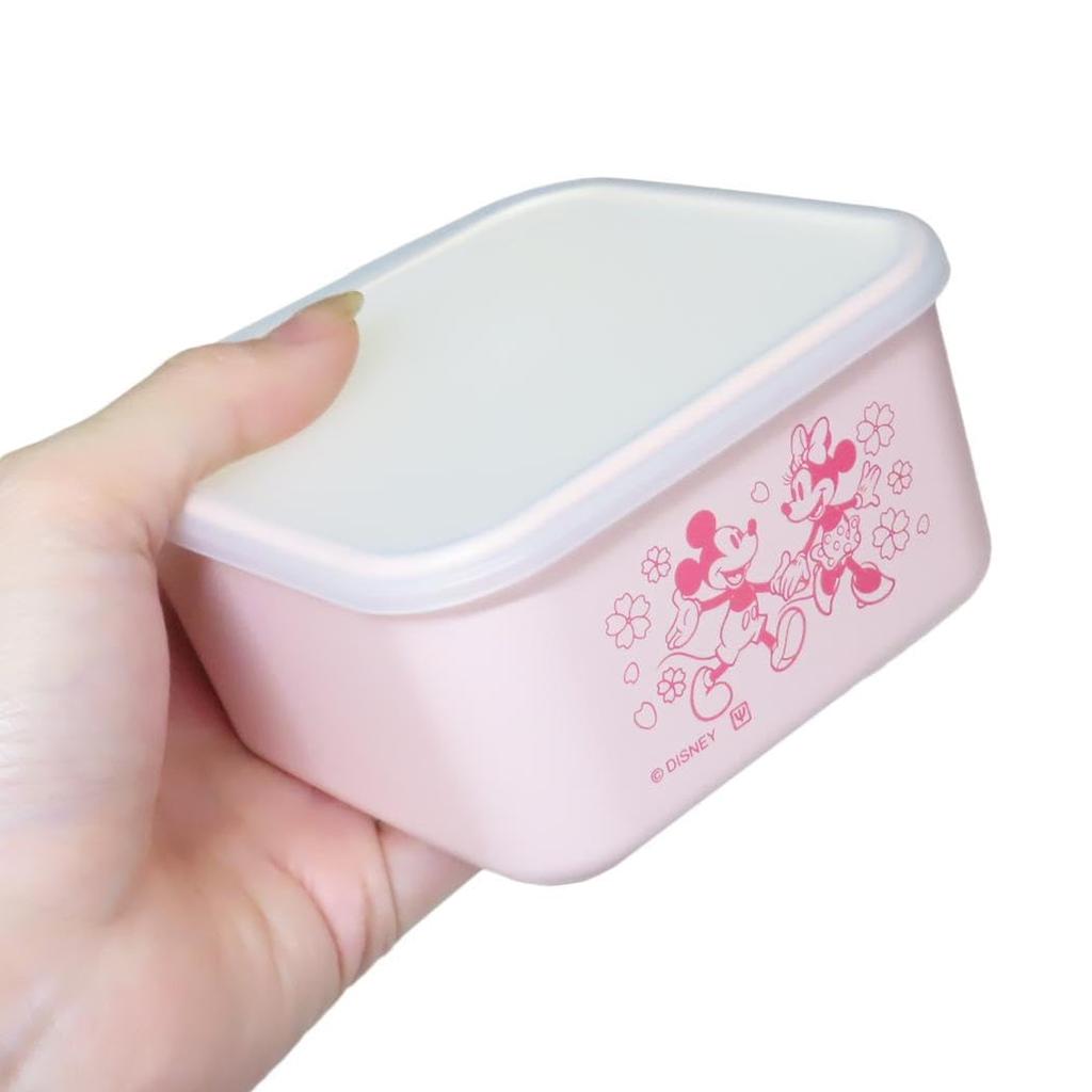 Mickey Minnie Square Lunch Plus Pattern Disney & [Lunch Box] M/Sakura