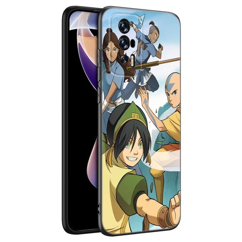 Avatar The Last Airbender Black Phone Case For Xiaomi Redmi 7A 8A 9A 10A 11A 9C 10C 12C 13C 11 Prime A1 A2 + 12 4G Note 9T 12R