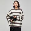 Women's French Style Striped Knitted Sweater