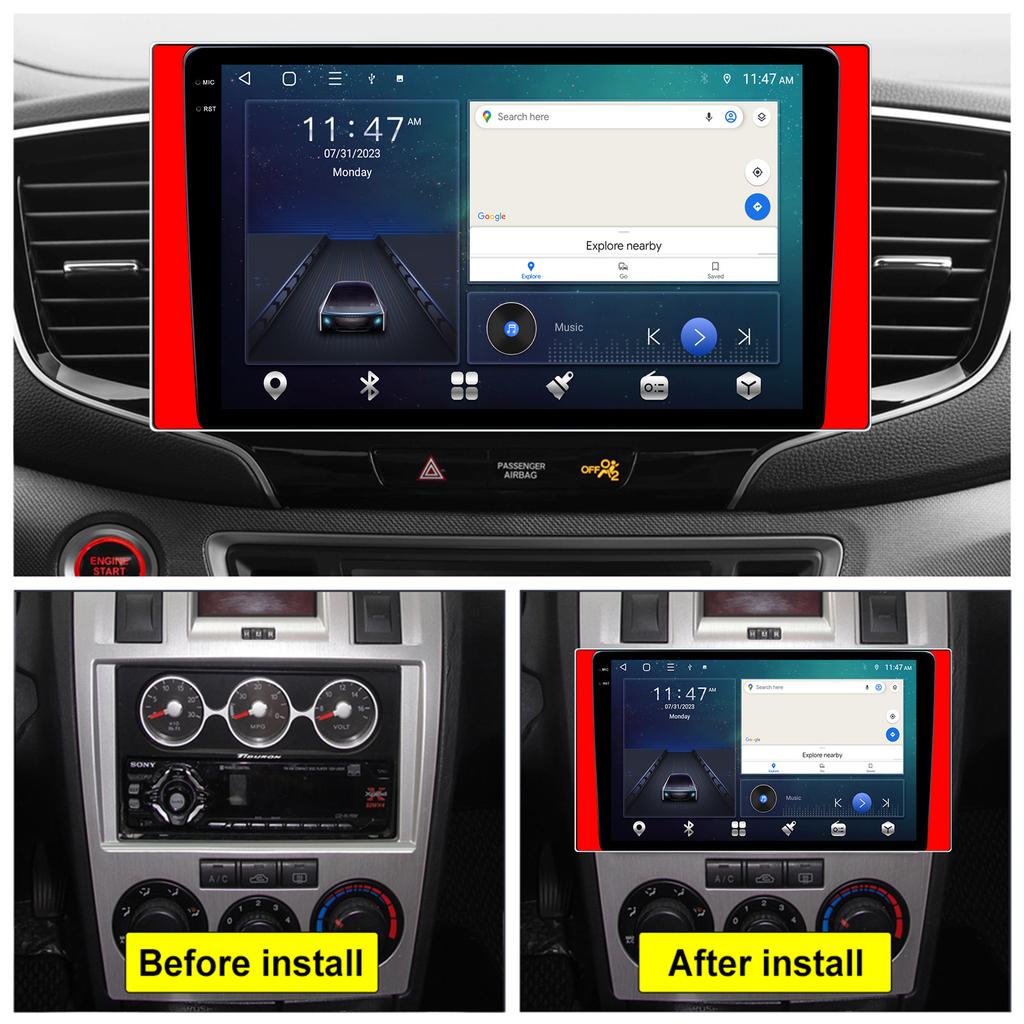 10.1" автомобильное радио для Toyota Corolla 2006 2007 2008 2009 2010 2012 2013 2din Android12 Carplay Multimidia Видеоплеер Navi Головное устройство