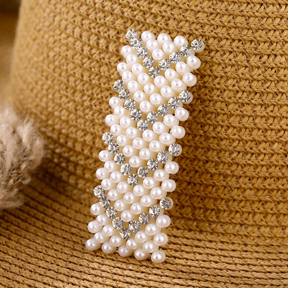 Набор из 12 заколок для волос с жемчужными бусинами