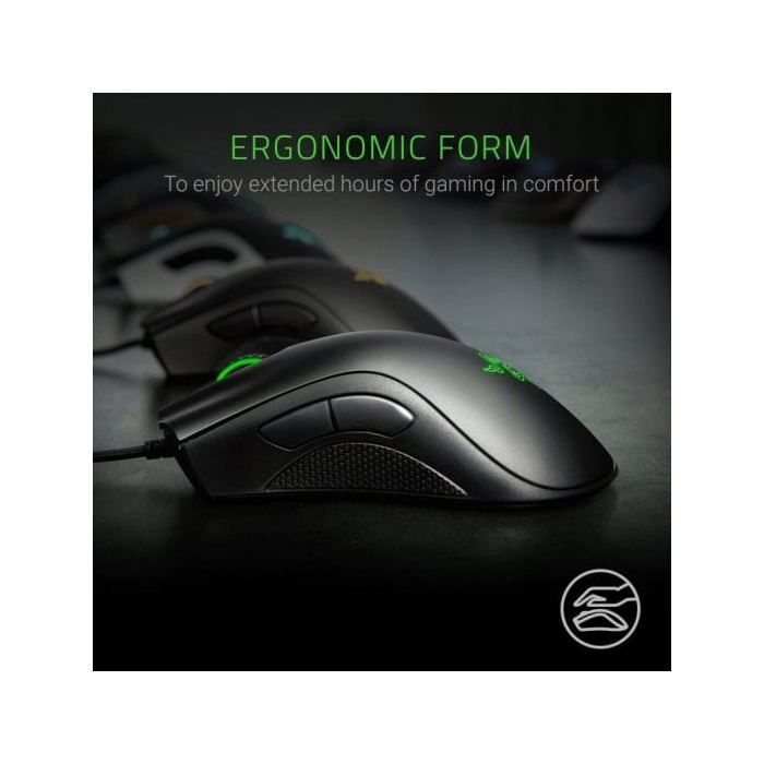 Игровая мышь - Razer - Deathadder Essential - 6400 DPI - Эргономичная - Проводная