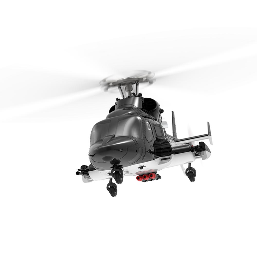 YUXIANG RC Вертолет F02-V 3D Полет Самолет 6-канальный Двойной Бесколлекторный Двигатель 6-осевой Гироскоп Масштаб 1/34 Airwolf Вертолет с Дистанционным Управлением