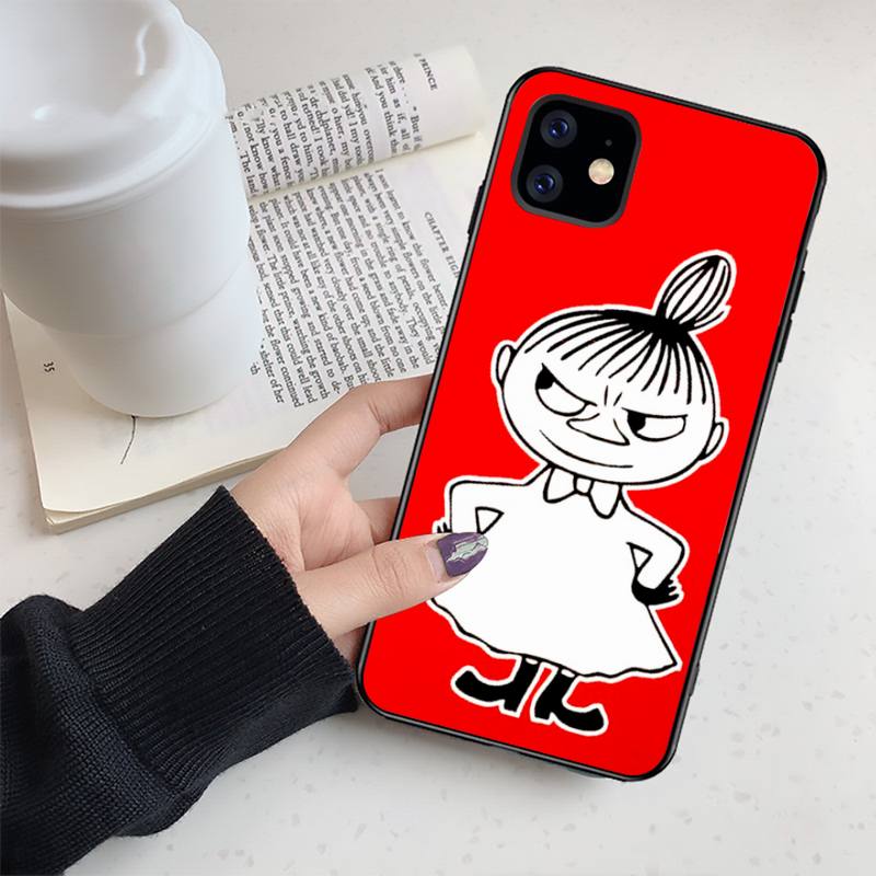 Милый чехол для телефона M-moominS World для Iphone 11 12 13 Pro Max 5S 6S 7 8 Plus X Xr Xs Max Se 2020 13 Mini Case