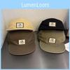 Cap Retro Baseball With Flat Brim Design And Wide Brim For Outdoor Leisure