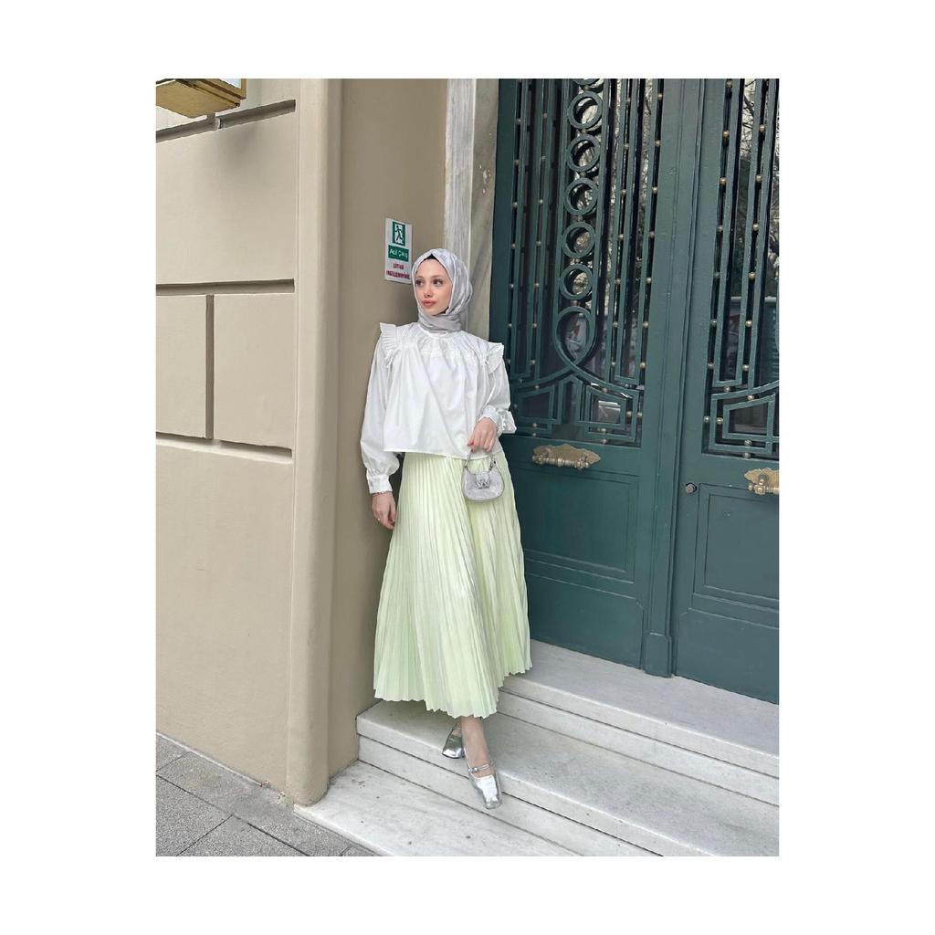 Плиссированная юбка в хиджабе