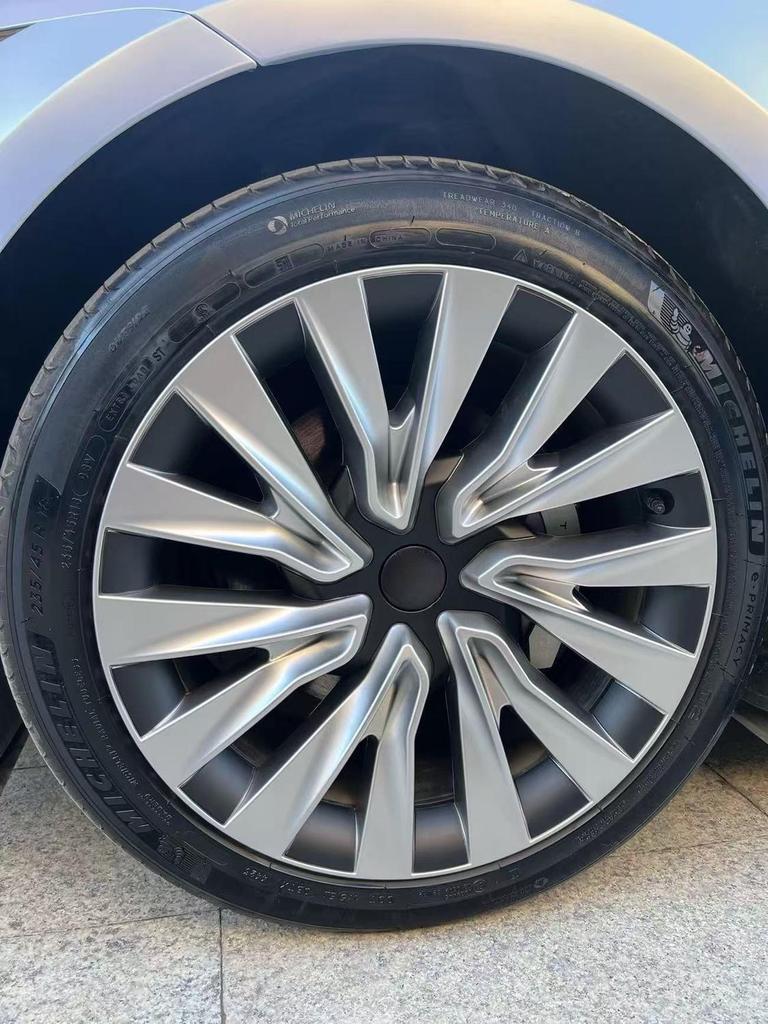 Турбина Циклон Крышка Ступицы для Tesla Model 3: Полная защита краев от царапин