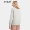 PORTS Women's Cashmere Round Neck Pullover Sweater