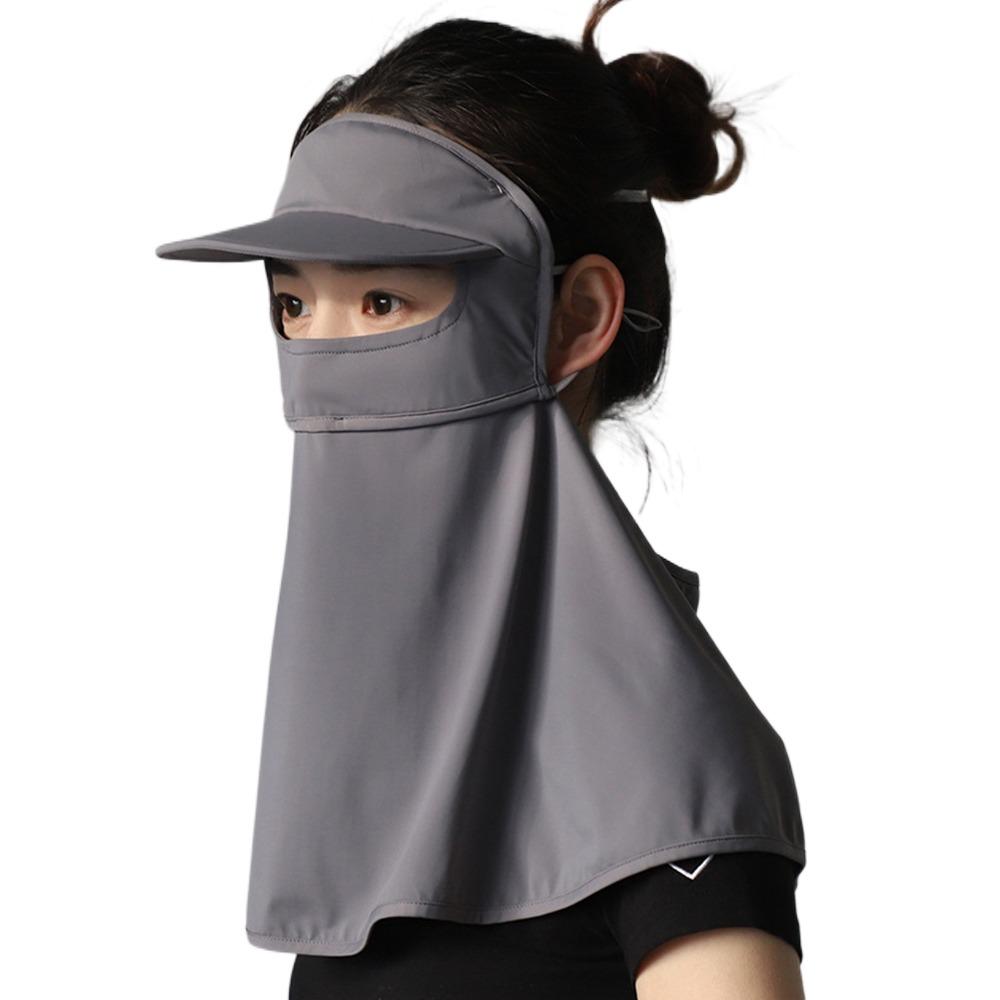 Mesh Summer Mask Sun Protection Neck Wrap Cover Breathable Neck Gaiter Scarf  Hiking