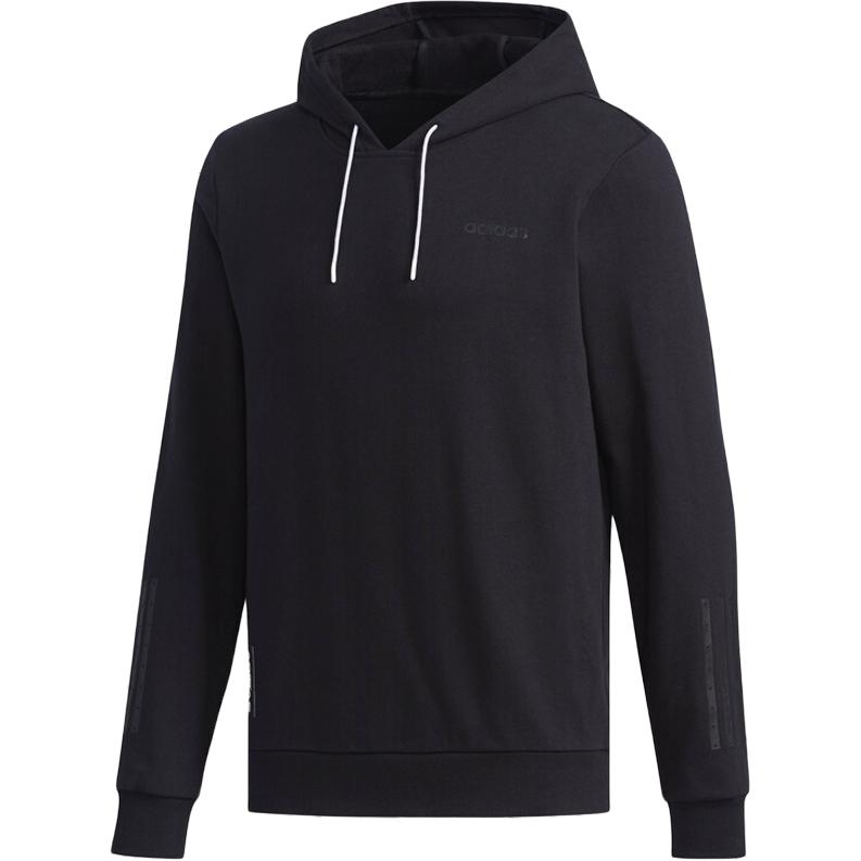 Adidas Sweatshirts Men's Black Hooded Thin Regular DW7884