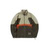 Li Ning Badfive Stand Collar Loose Lamb Fleece Warm Jacket Men Jacket Khaki AFDQ755-3
