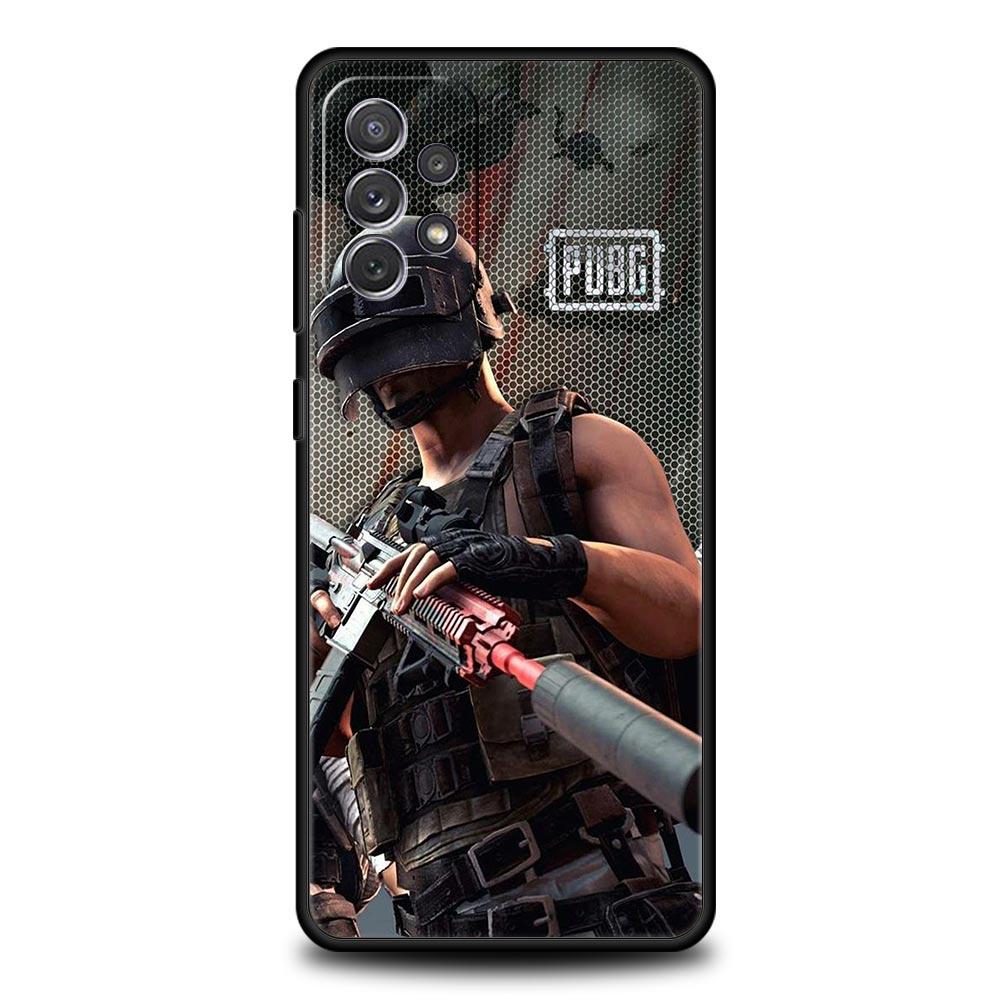 Чехол для телефона для игры PUBG Для Samsung Galaxy A17 A07 A55 A35 A25 A15 A05s A33 5G A31 A23 A21s A13 A41 A73 A53 A51 A71 A03s S10