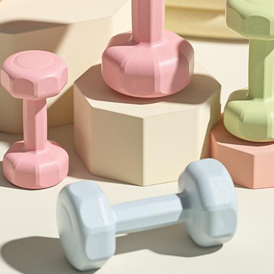 1 пара гантелей, набор гантелей, конструкция с защитой от перекатов, гантели 2-в-1 и штанга для отжиманий, 1 кг, гантели для дома, йоги, фитнеса, силовые тренировки, оборудование для тренировок