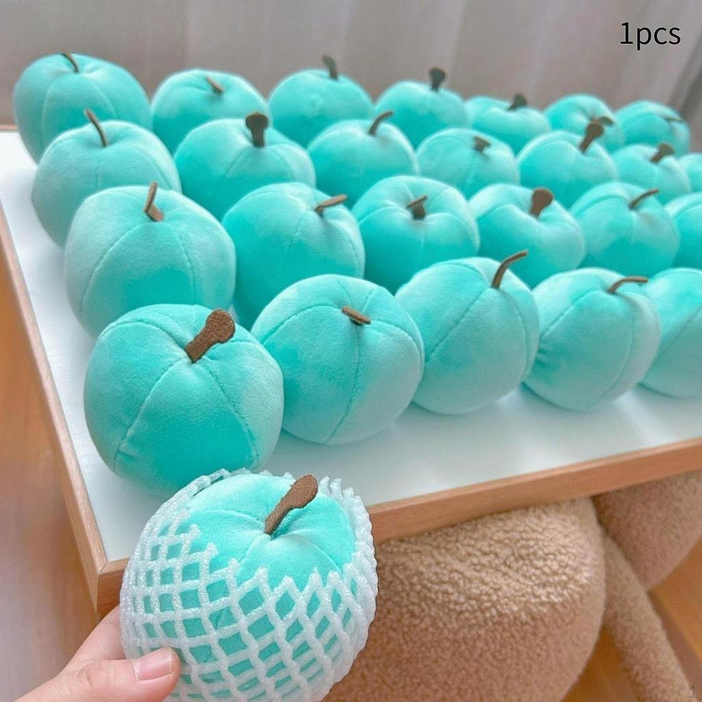 Toy Ies Doll Collectible Reusable Stuffed Fruit Dia 10cm for Christmas Thanksgiving Day Teens