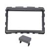 2Din Radio Stereo Fascia Frame Trim Replacement for SSANG YONG Rodius/Turismo/Stavic 2013+ Dash Stereo Bezel