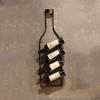 Display Oversized Retro Wine Rack Iron Wine Bottle Storage Organizer  Home Restaurant