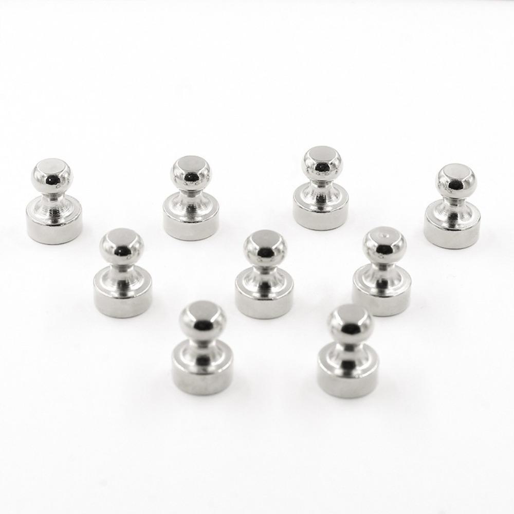 10 PCs DIY Magnetic Pushpins Portable Sucker Thumbtack New Magnet Hook  Refrigerator Whiteboard
