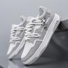 Autumn Men's Shoes New Versatile Sports Casual Board Shoes American Fashion Classic Black and White Color Matching Sports White Shoes
