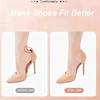 Upgrade Silicone Heel Stickers Heels Grips for Women Men Anti Slip Heel Cushions Non-Slip Inserts Pads Foot Heel Care Protector