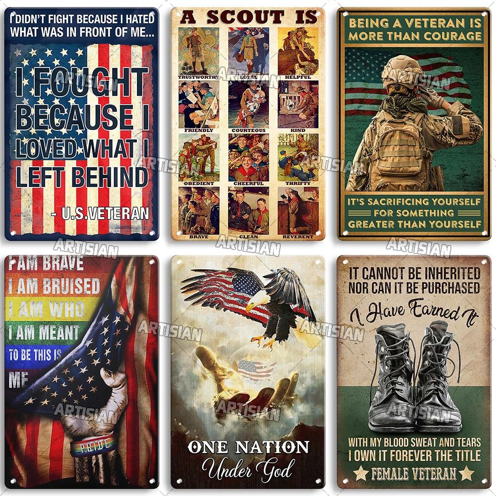 Артизанальный армейский металлический знак «Солдат», жестяная табличка «Патриотизм», «Война», декоративный плакат, настенный декор, гараж, бар, паб, клуб, отель, кухня, дом