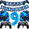 Game Themed Balloon Set Gamepad Birthday Anniversary Arrangement Game Party Celebration Supplies