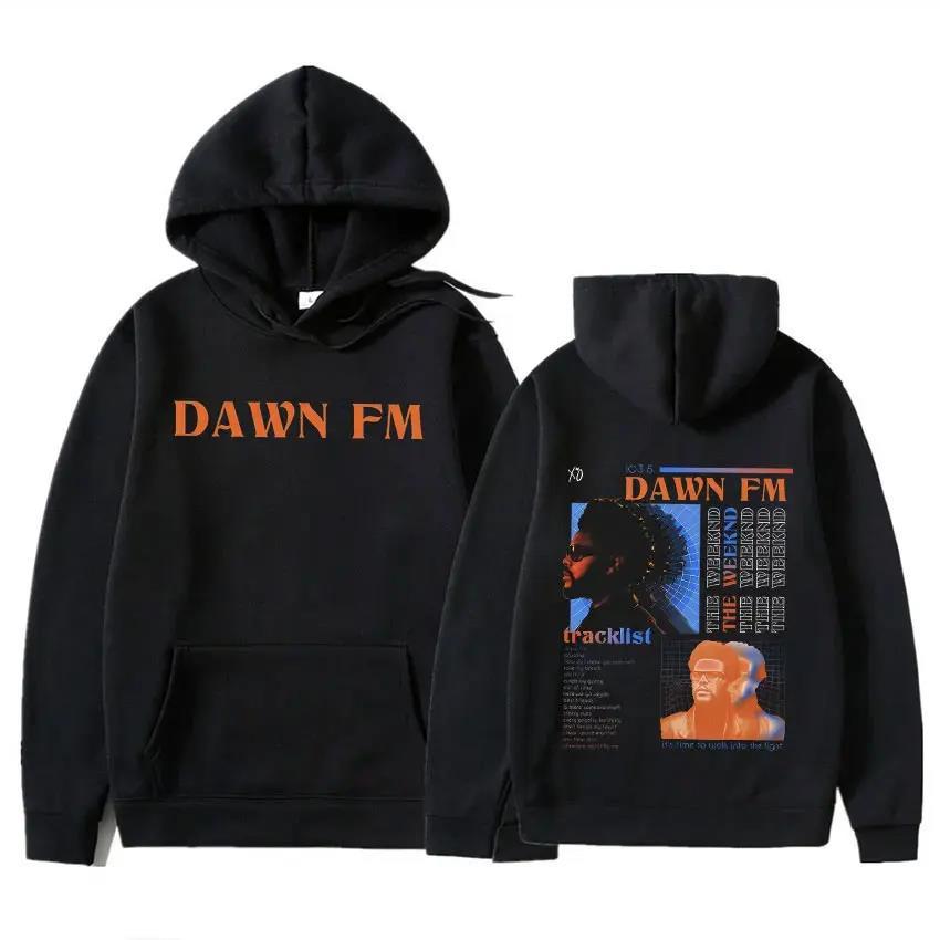 Ретро Худи The Weeknd Графическое After Hours Til Dawn Оверсайз